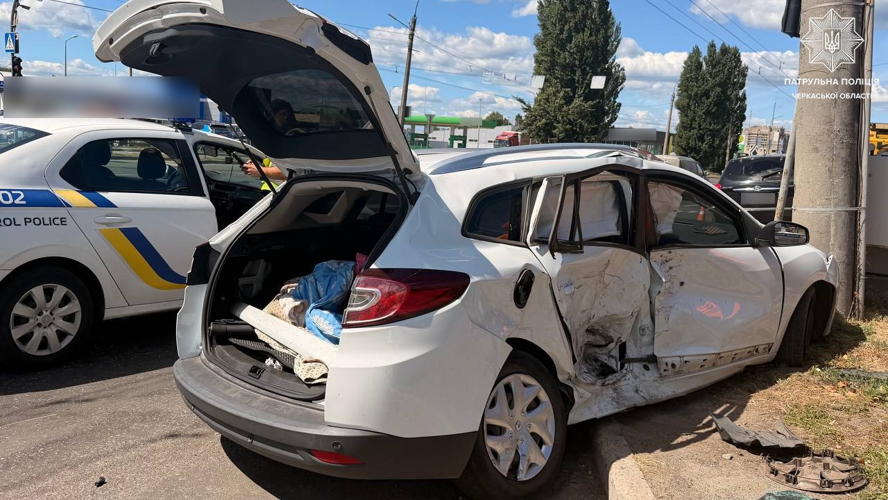 У Черкасах зіткнулися Hyundai та Renaul
