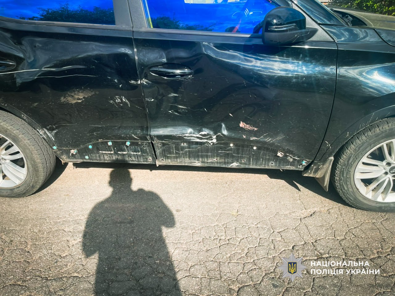 На Золотоніщині зіткнулися автомобіль і мотоцикл