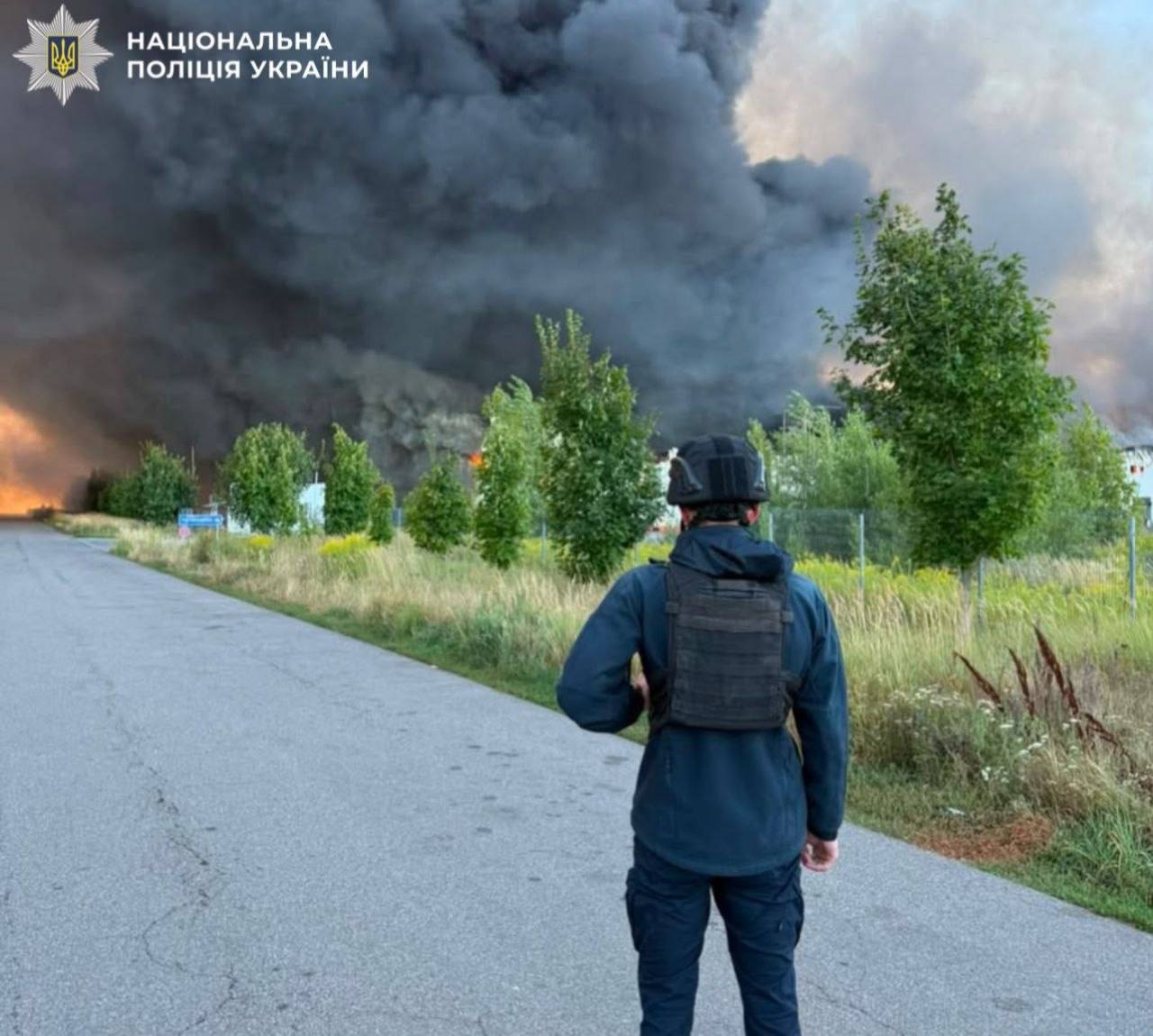 Поліція Київщини документує наслідки атаки рф у області