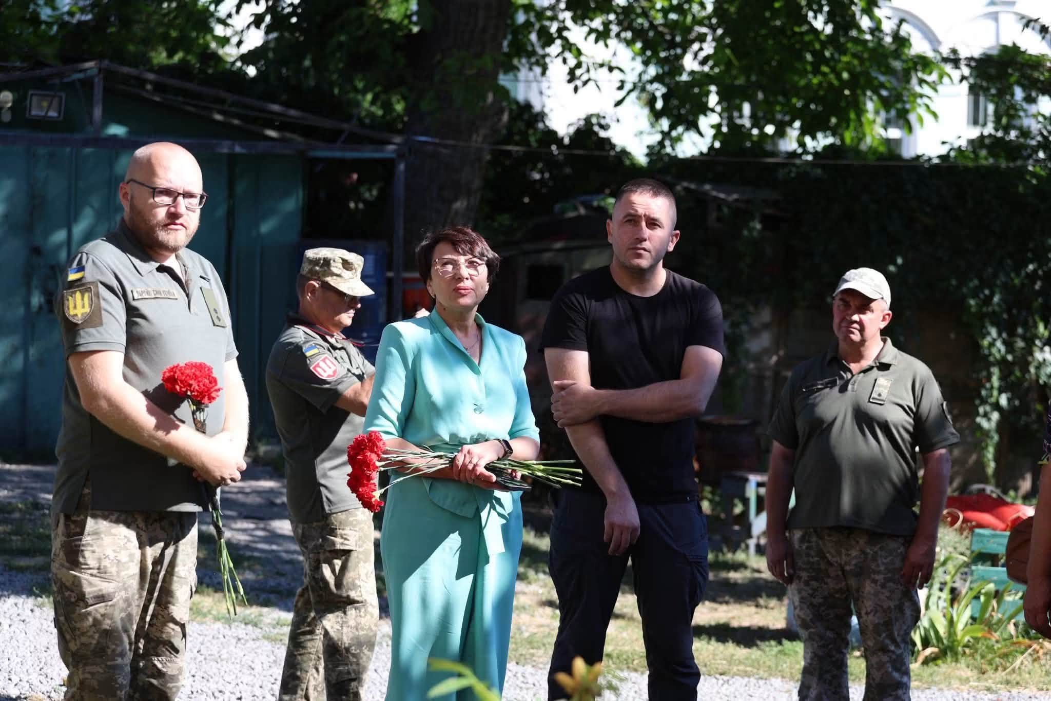 На Черкащині відкрили меморіальну дошку на честь захисника Костянтина Ужевенка - фото 3