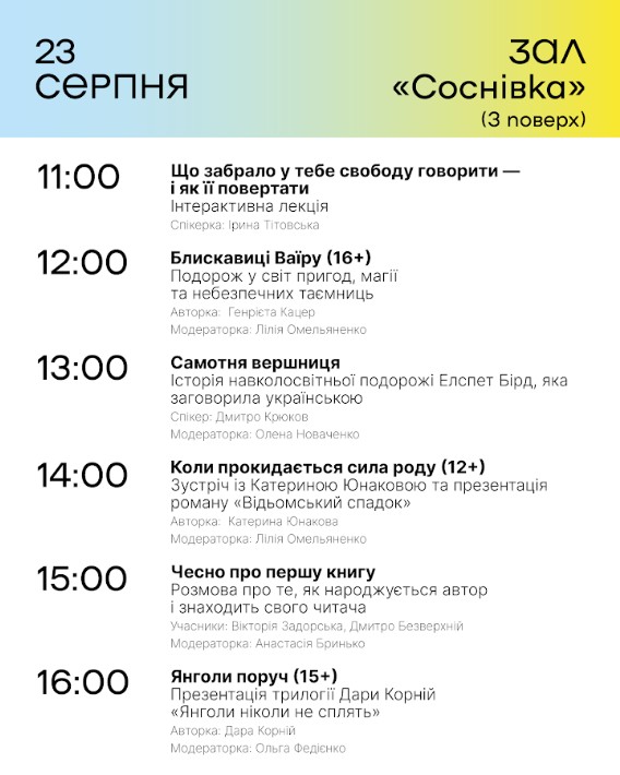 У Черкасах відбудеться книжковий фестиваль «Змістовно». Програма заходу - фото 14