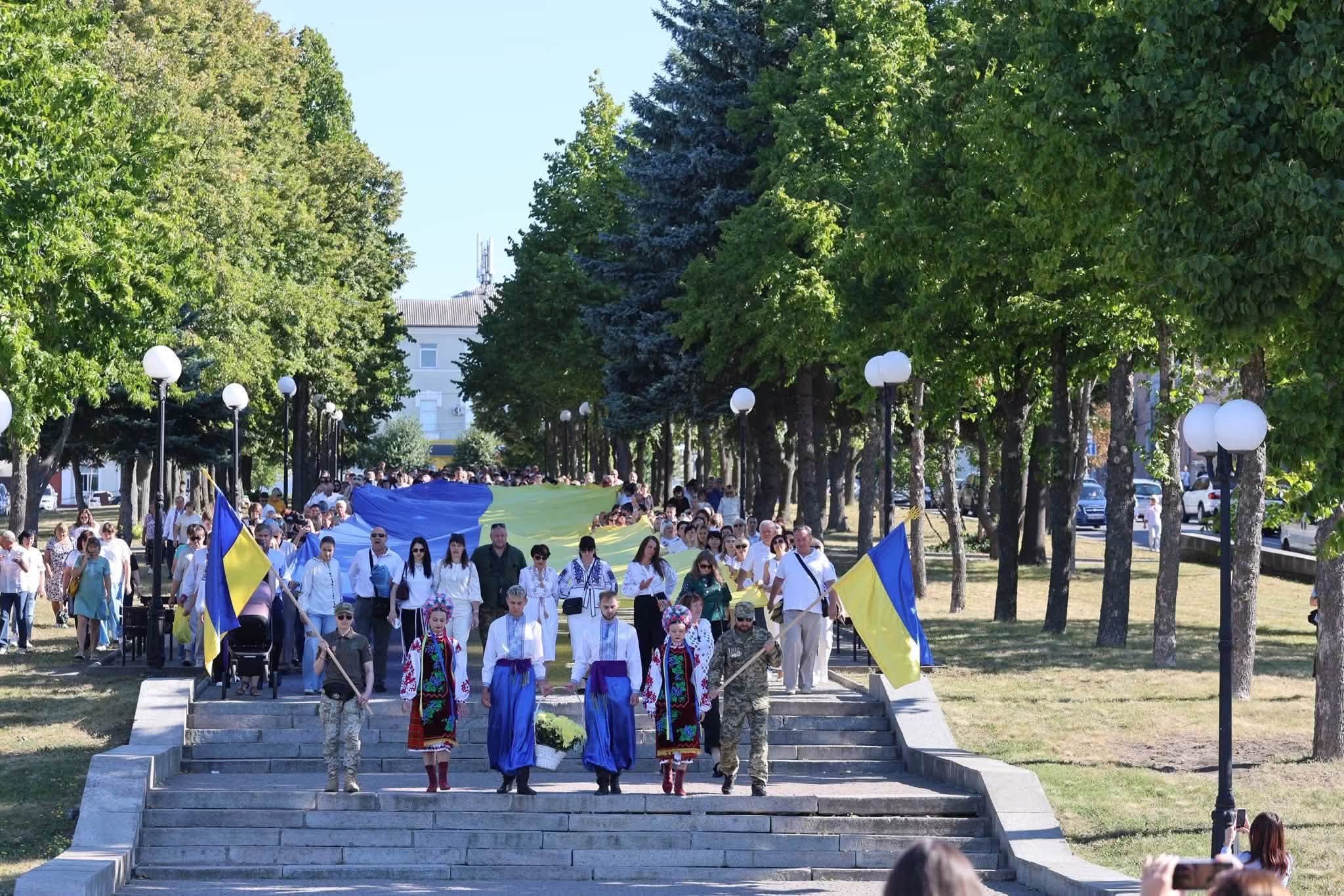 Як в Умані святкували День Незалежності. Фото