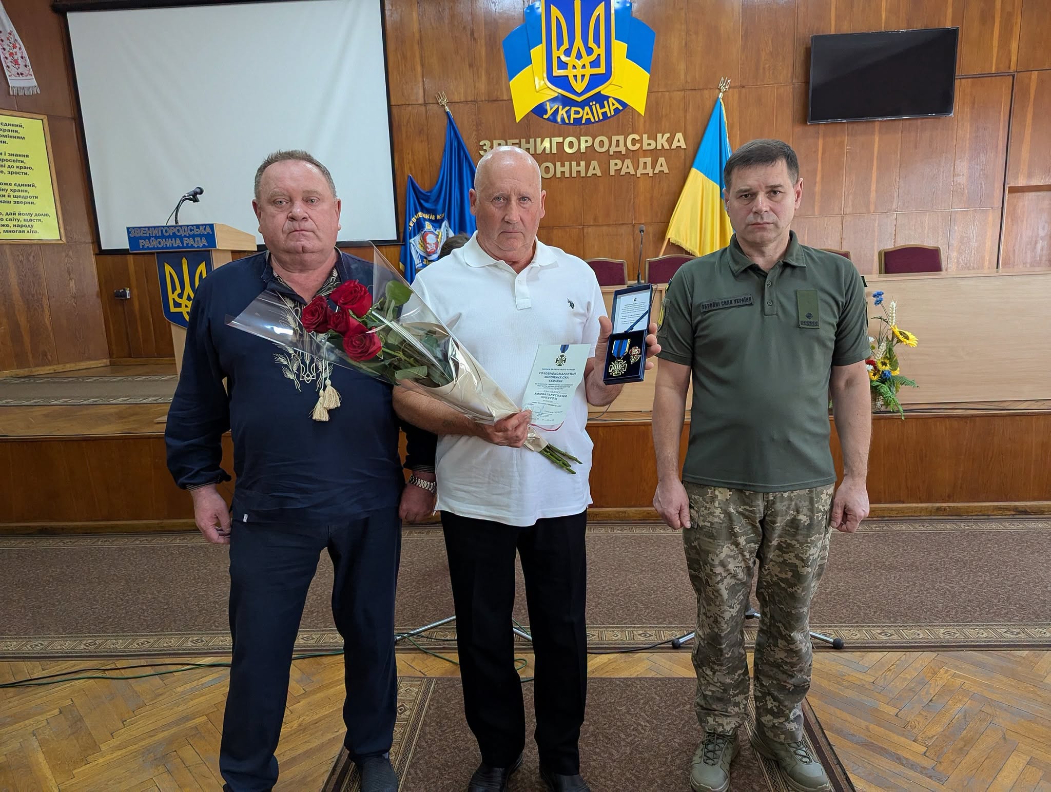 На Звенигородщині вручили посмертні нагороди сім’ям загиблих військових