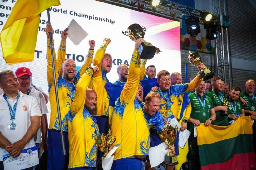 Україна стала чемпіоном світу з ловлі коропа серед національних збірних
