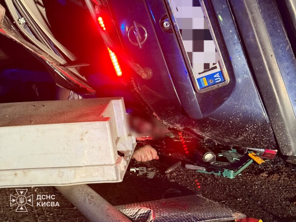 У Києві авто впало з мосту: загинув водій - фото 2