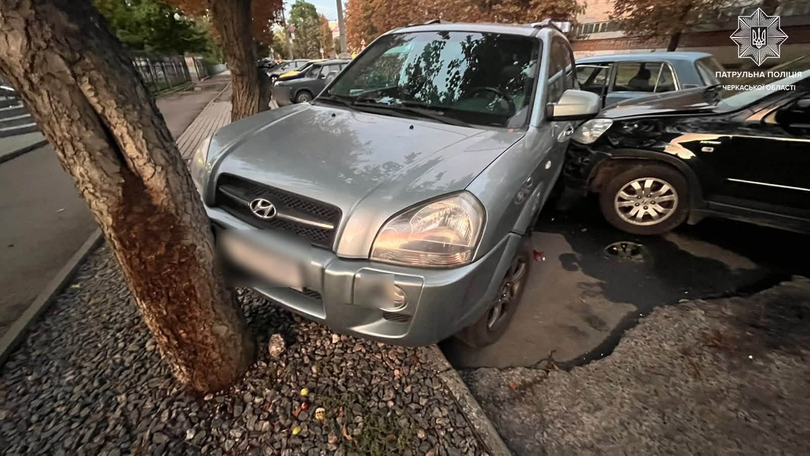 П'ять автомобілів зіткнулися у Черкасах