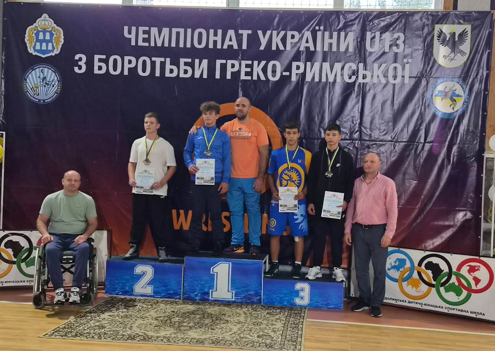 Черкасці здобули три «бронзи» на чемпіонаті України з греко-римської боротьби