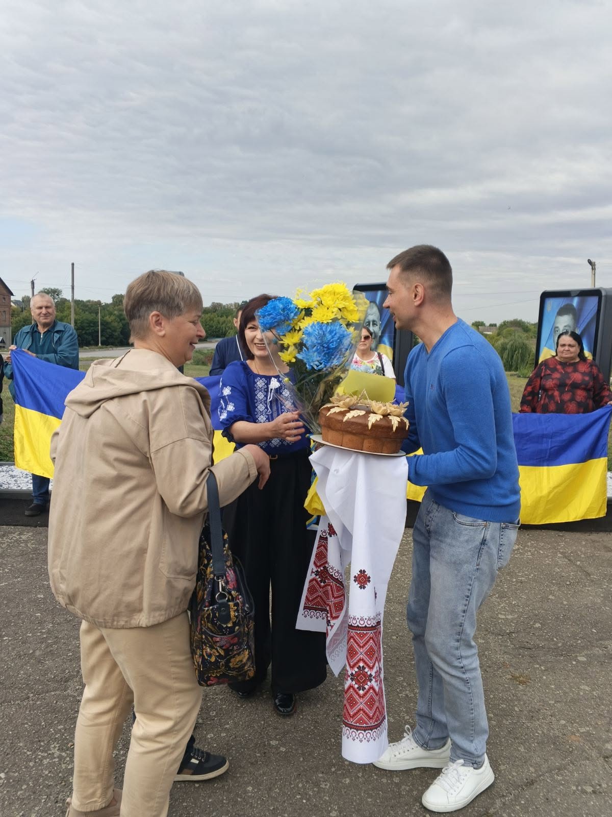 На Черкащині зустріли воїна Максима Литвина, якого повернули з російського полону