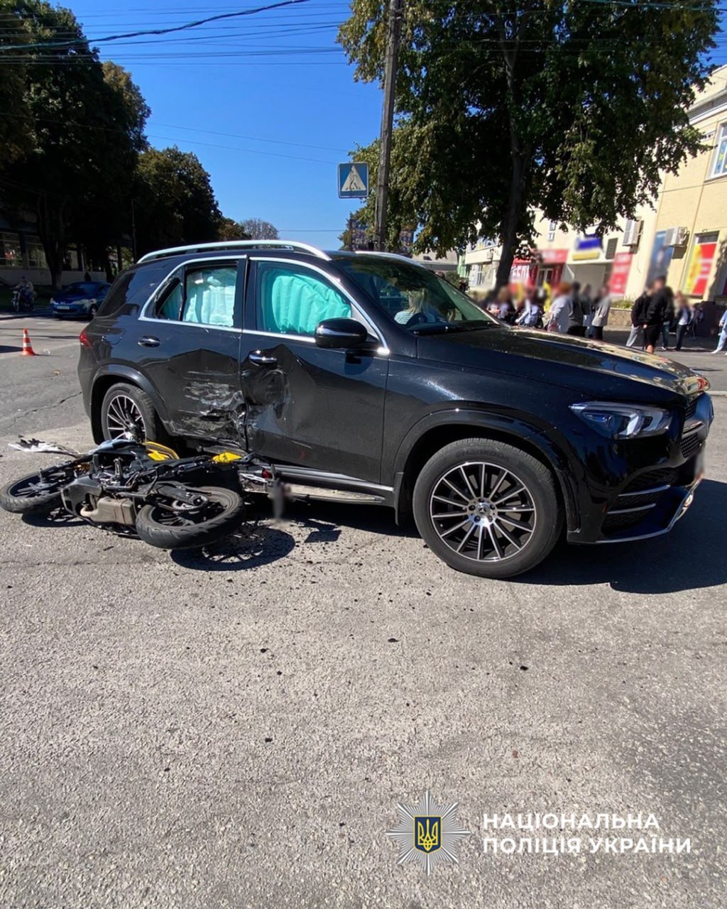 Мотоцикліст отримав травми внаслідок ДТП у Звенигородці