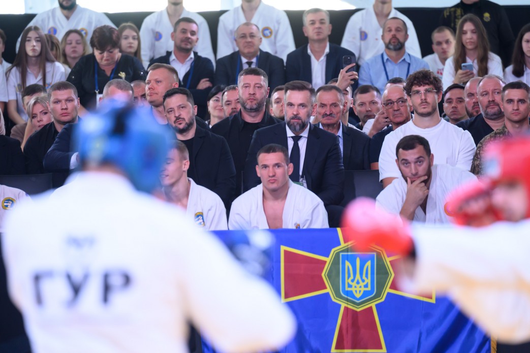 Зеленський вручив нагороди переможцям та призерам Кубку Президента України з рукопашного бою