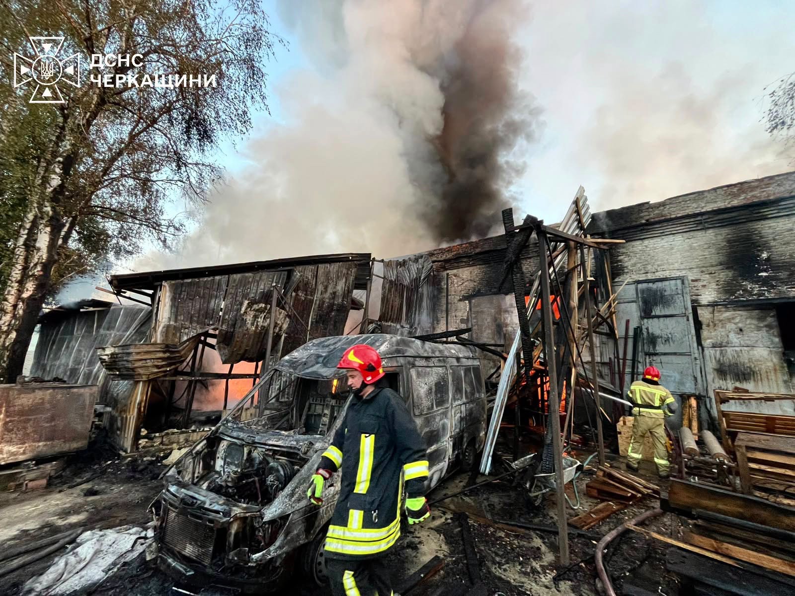 Приліт дрона на Черкащині: показали фото з наслідками обстрілу