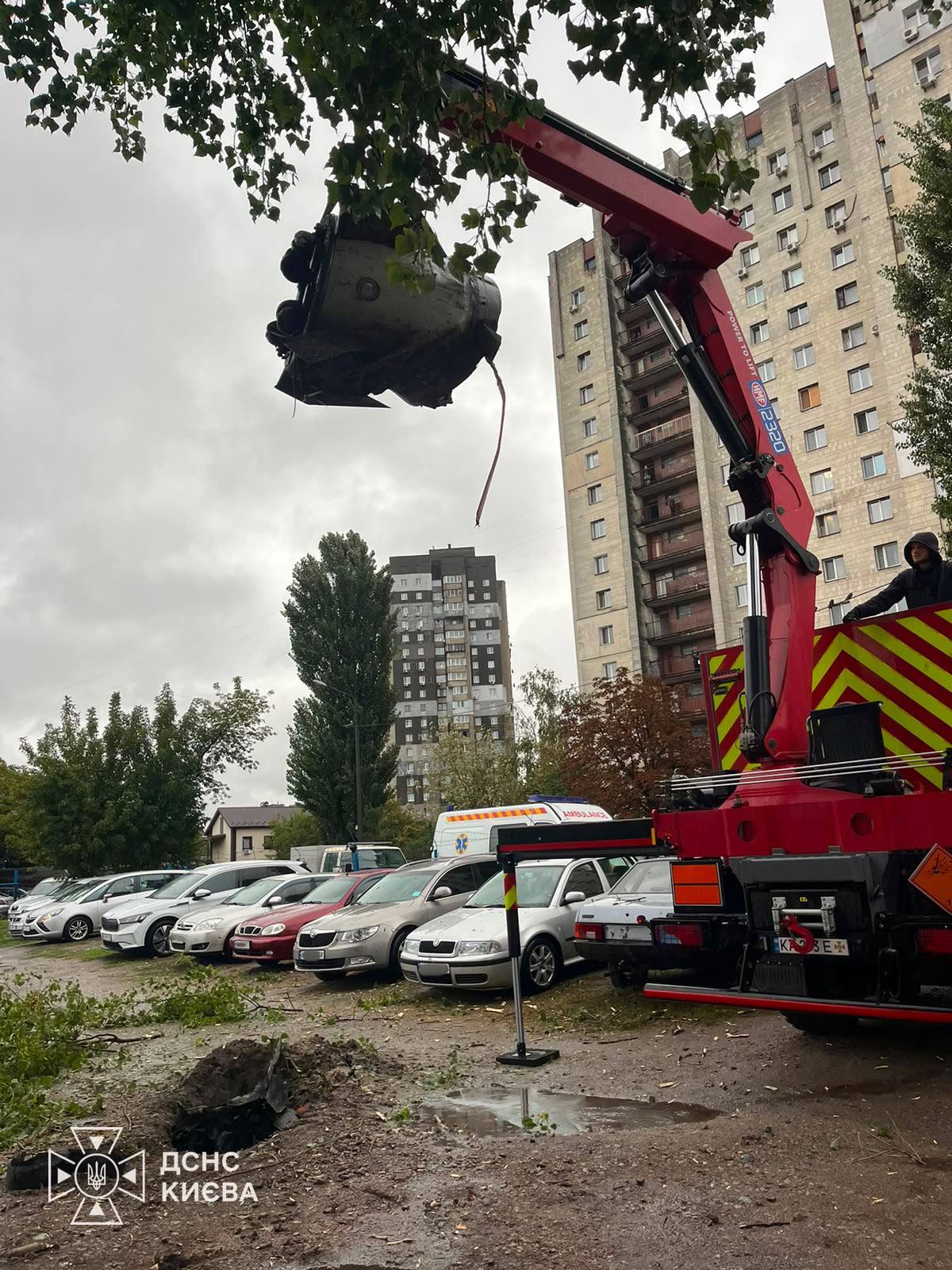 У Києві вилучили залишки російської ракети «Іскандер-М»