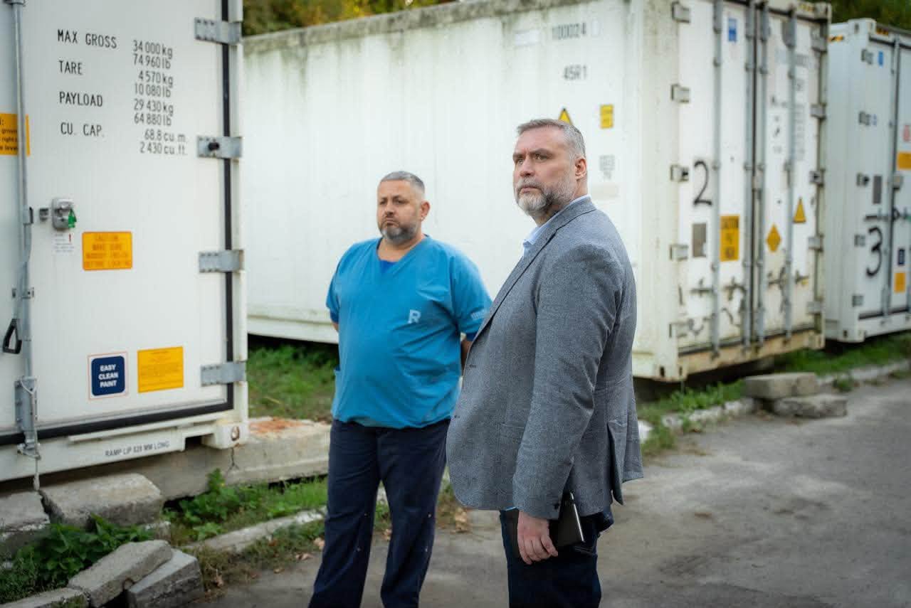 Міністр Ляшко у Черкасах відвідав бюро судово-медичної експертизи