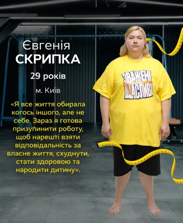 Семеро представників столиці та Київщини беруть участь у проєкті «Зважені та щасливі»: хто вони?