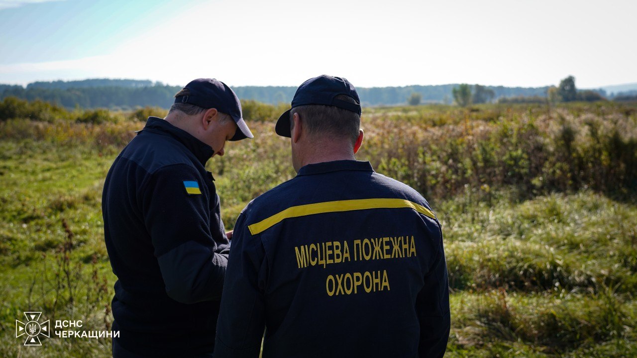 На Черкащині рятувальники контролюють торфовища за допомогою дронів