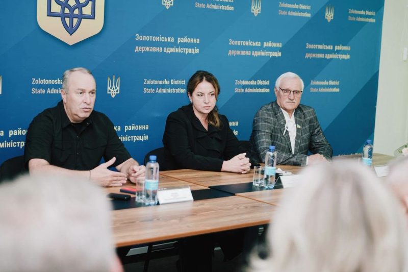 Табурець представив новопризначену голову Золотоніської РДА і назвав її головне завдання