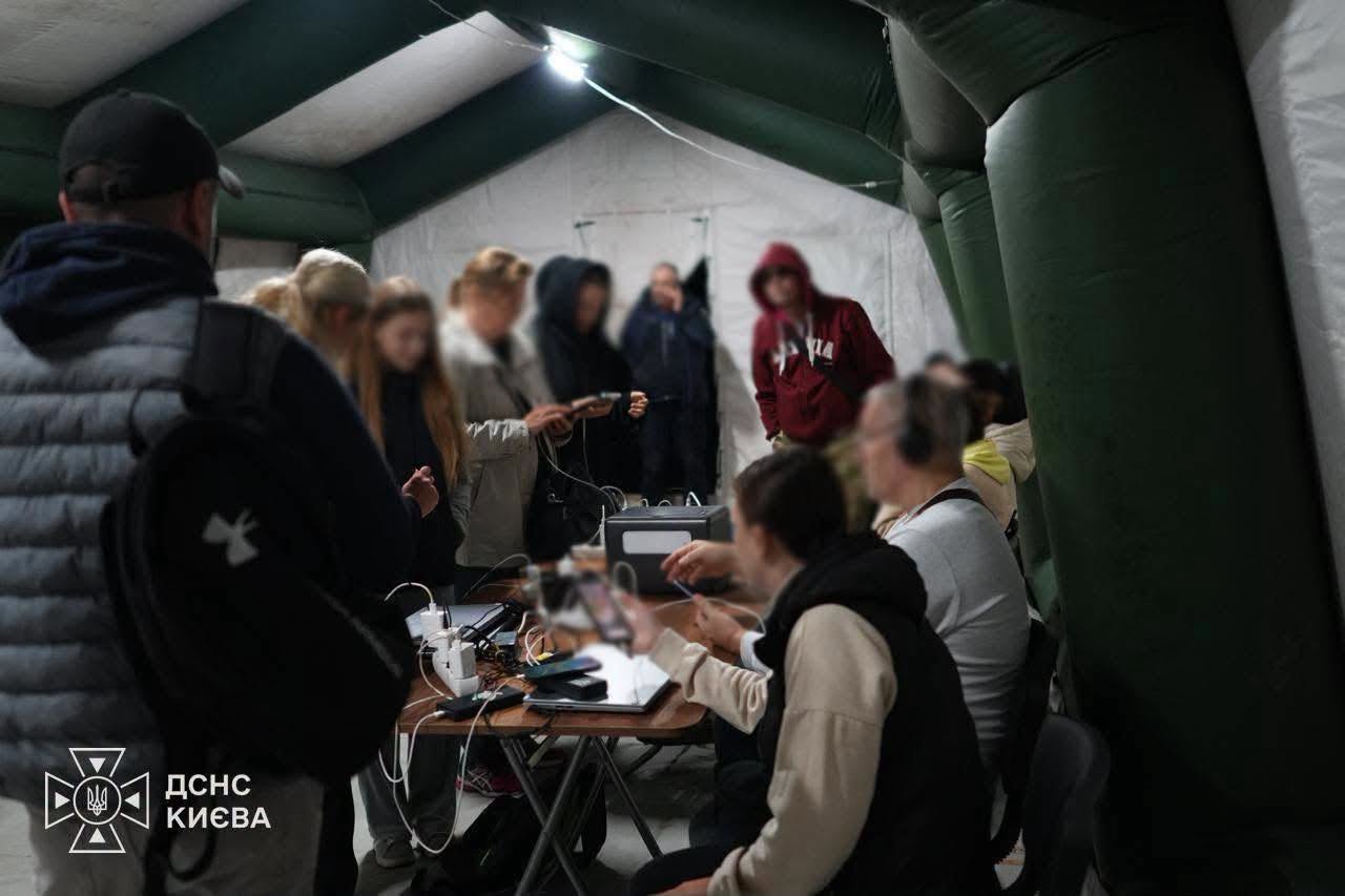 Пункти незламності вже працюють у Голосіївському районі