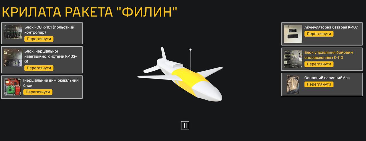 В ГУР розповіли про нову російську ракету «Філін», яка летить на 1200 кілометрів