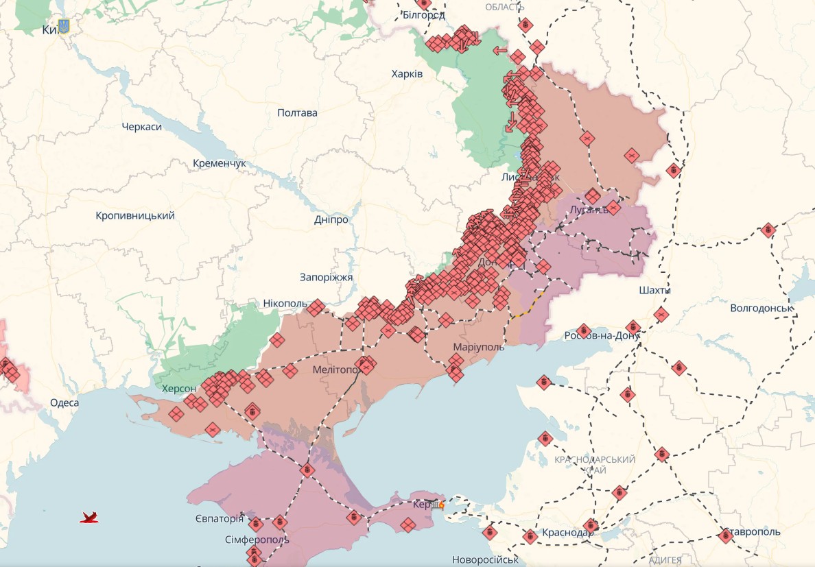 Карта бойових дій в Україні на сьогодні – 26 жовтня 2026 - фото 3