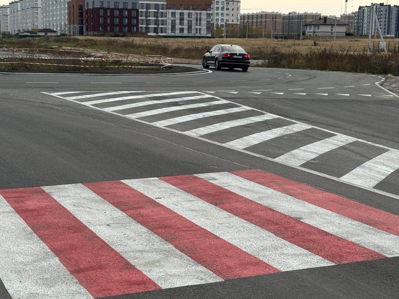 На Київщині відкрили рух оновленою дорогою між Петропавлівською та Софіївською Борщагівкою