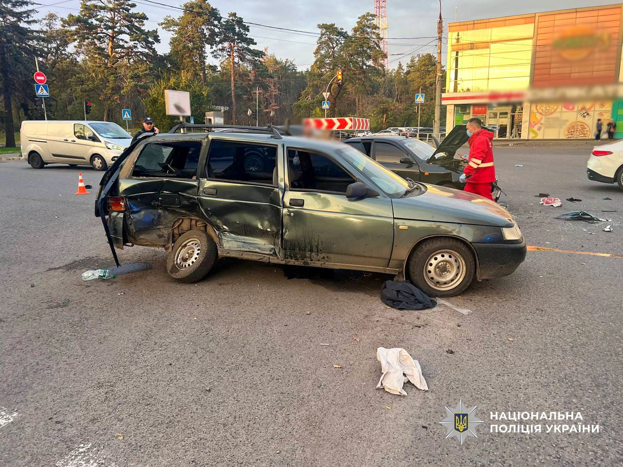 Жінка травмувалася після зіткнення автомобілів у Черкасах