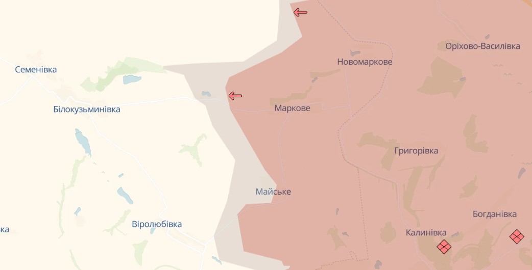 Карта бойових дій в Україні на сьогодні – 29 жовтня 2026 - фото 3