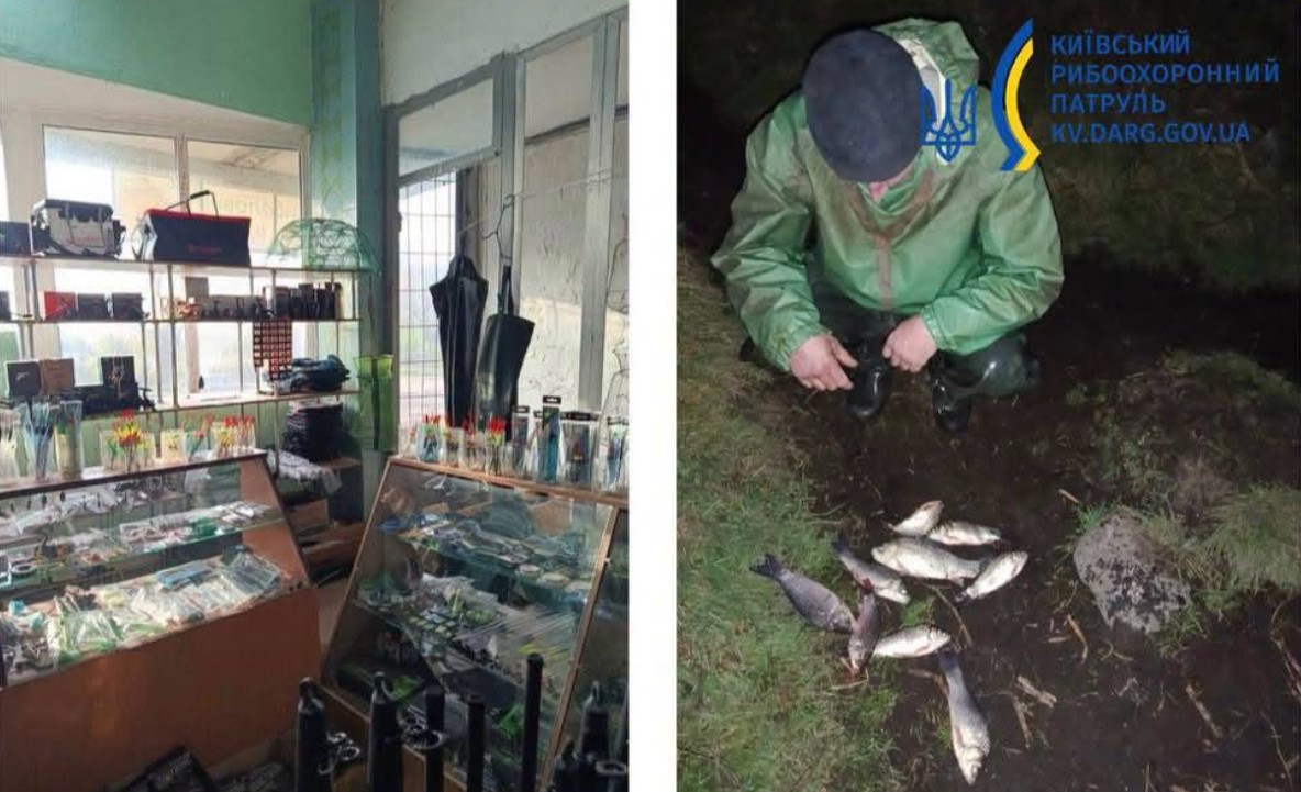 Понад 46 тис. грн збитків: Київський рибоохоронний патруль виявив браконьєрів у трьох районах області